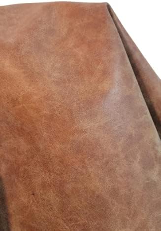 NAT Leathers, Blonde Distress Soft Faux Vegan Leather PU {Peta Approved Vegan} by NATLeathers