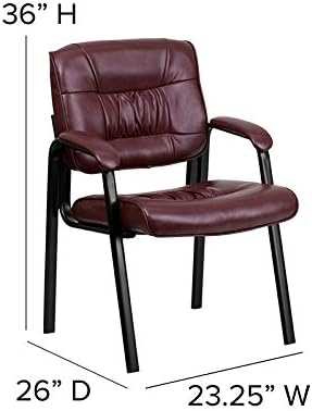 Flash Furniture Haeger LeatherSoft Tufted Executive Reception Chair - Image 3