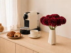Mandy's 12pcs Artificial Burgundy Ball Chrysanthemum Flowers - Image 5