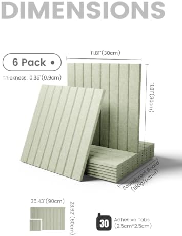 Fluxynara Felt Bulletin Board & Cork Board Alternative 36'' x 24'' - 6 Pack - Image 2