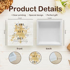 Ctrl Alt Del Office Motivational Gold Wooden Box Sign Desk Decor, Inspirational Decorative Signs for Office and Bedroom, Positive Home Shelf Desk Decoration 5x5 Inch - Image 7