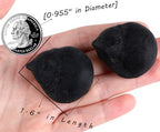 QINJIEJIE Black Obsidian Cat Crystals Decor Matt Sleeping Cat Statue Gifts - Image 4