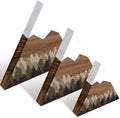 3 Pcs Mountain Shelf Decor Mountain Wooden Wall Decor Forest Art, Taupe by Maitys