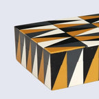 Handicrafts Home Decorative Keepsake Photos Storage Box with Lid, 8x5x2 In - Image 6