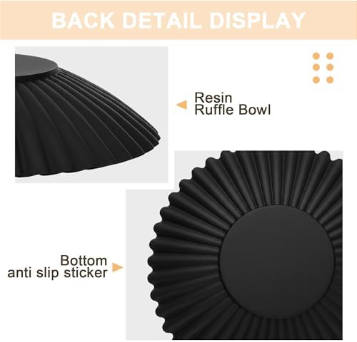 Black Bowl Decor for Home, Small Key/Purse Bowl for Entryway Table - Image 5