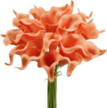 Mandy's 20pcs Coral Calla Lily Artificial Flowers by Mandys