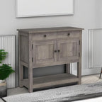 HOSTACK Farmhouse Console Table - Image 6