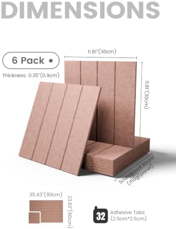 Fluxynara Felt Bulletin Board & Cork Board Alternative 36'' x 24'' - 6 Pack - Image 2