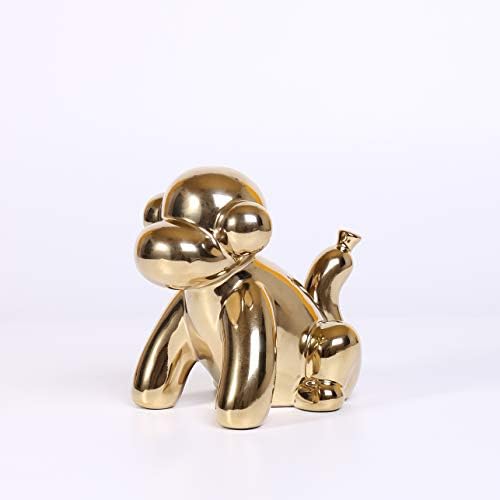 Gold Home Décor Balloon Figurine Accent (Monkey) by Ardax
