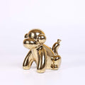 Gold Home Décor Balloon Figurine Accent (Monkey) by Ardax
