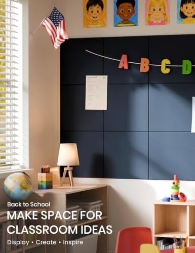 Fluxynara Felt Bulletin Board & Cork Board Alternative 48'' x 36'' - 12 Pack - Image 4