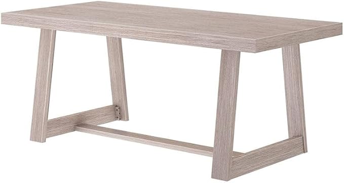 Plank+Beam 72 Inch Farmhouse Dining Table, Solid Wood Rustic Kitchen Table - Image 5