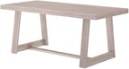 Plank+Beam 72 Inch Farmhouse Dining Table, Solid Wood Rustic Kitchen Table - Image 5