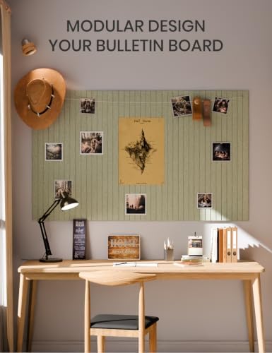 Fluxynara Felt Bulletin Board & Cork Board Alternative 36'' x 24'' - 6 Pack - Image 6
