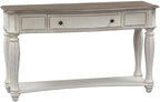 Liberty Furniture Industries Magnolia Manor Sofa Table, W52 x D18 x H30 - Image 4