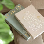 Decorative Books for Home Decor – Beige & Sage Linen Faux Books for Decoration: Aesthetic Fake Book Shelf, Living Room, Mantle, Entryway & Coffee Table Decor – Stack Faux Book Storage Box, Set of 2 - Image 3