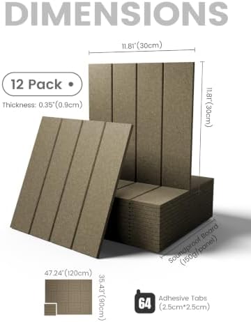 Fluxynara Felt Bulletin Board & Cork Board Alternative 48'' x 36'' - 12 Pack - Image 2