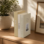 3 PCS Faux Decorative Books for Home Decor-Coffee Table Books Decor-Aesthetic Fake/Faux Books (NEW YORK London Living) - Image 4
