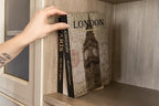 Decorative Books for Home Decor, Beautiful Set of 3. Decorative Boxes, not pages inside. Libros Decorativos para Mesa de Centro, Coffee Table Books. Decorative Boxes for Bookshelf - Image 2