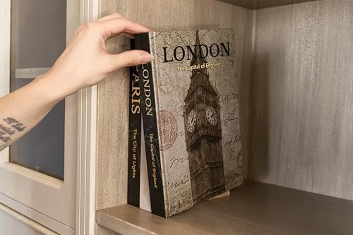 Decorative Books for Home Decor, Beautiful Set of 3. Decorative Boxes, not pages inside. Libros Decorativos para Mesa de Centro, Coffee Table Books. Decorative Boxes for Bookshelf - Image 2