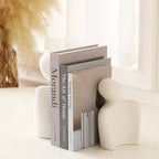 Aesthetic Decorative Books,Set of 3 Fake Books Storage Boxes(Beige) - Image 3
