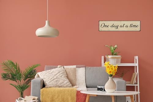 One Day At A Time Street Sign Retro Funny Wall Decor Metal Tin Signs Fall Season Horror Theme Inappropriate Humor Bar Home College Dorm Decor 16x4 in - Image 4