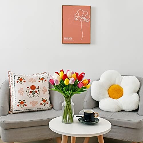 Mandy's 28pcs Artificial Multicolor Tulips - Image 6