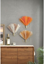 Pretty Jolly Boho Pampas Wall Decor Gold Metal Wall-Mounted Art - Image 6