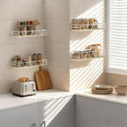 Floating Shelves Set of 4, Wood Wall Shelf, Farmhouse Shelf for Bedroom - Image 4