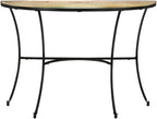 FAMIROSA Side Table 43.3"x15.7"x30.3" Solid Reclaimed Wood - Image 2