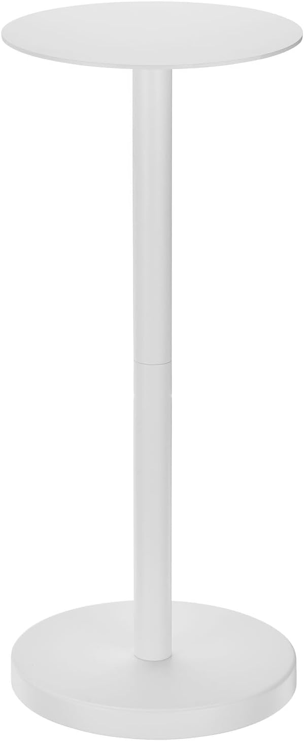 mDesign Glass Top Side/End Drink Table - Image 5