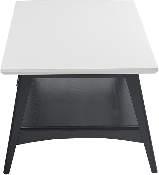 Madison Park Coffee Table with Storage Shelf, Rectangular Table - Image 7