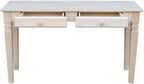 Java Console Table with 2 Drawers, Unfinished - Image 4