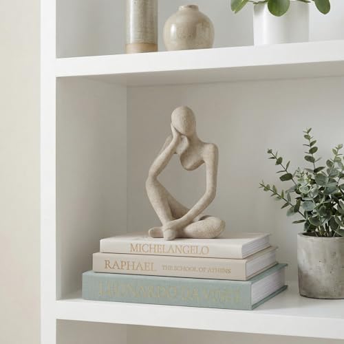 Linen Faux Book Box Set of 3, Decorative Books for Shelves, Fake Books for Decoration with Secret Compartment, Modern Aesthetic Table Decor, Linen Covered Hollow Book Box (GreyGreen-Beige-White) - Image 6