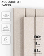 Fluxynara Felt Bulletin Board & Cork Board Alternative 36'' x 24'' - 6 Pack - Image 5