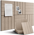 Fluxynara Felt Bulletin Board & Cork Board Alternative 36'' x 24'' - 6 Pack by FLUXYNARA