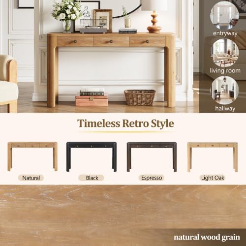 Bellemave 52" Rustic Console Table - Image 7