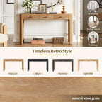 Bellemave 52" Rustic Console Table - Image 7