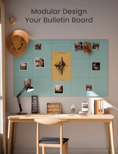 Fluxynara Felt Bulletin Board & Cork Board Alternative 36'' x 24'' - 6 Pack - Image 6