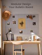 Fluxynara Felt Bulletin Board & Cork Board Alternative 36'' x 24'' - 6 Pack - Image 6