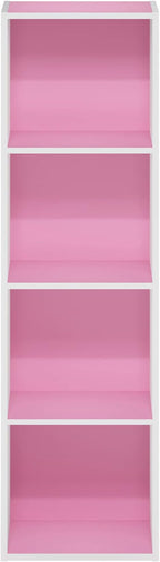 Furinno PASIR Book Shelf, 4-Tier Modern Bookshelf, Open Shelves Bookcase 9 x 12 - Image 8