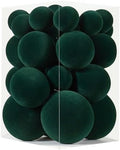 Velvet Christmas Ornaments Set 38Pcs Flocked Shatterproof Christmas Ornaments for Christmas Tree Decorations Xmas Decorative Hanging Christmas Ball Ornaments for Holiday Home Decor by Unknown