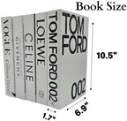 Decorative Faux Books for Home Decor, Foldable Fake Book Set, 5 Pieces - Image 6