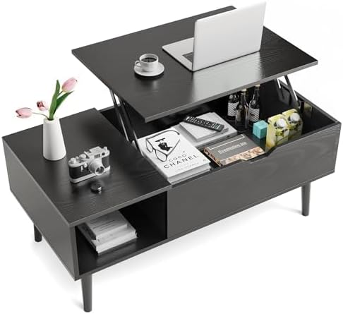 Sweetcrispy Coffee Table Lift Top Coffee Tables - Image 5
