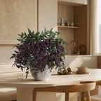 Artificial Plants Indoor 3 Pcs 35 Inch Faux Berry Stems for Vase Artificial Flowers Indoor for Wedding Holiday Seasonal Farmhouse Mantel Table Centerpiece Dark(Purple) - Image 7
