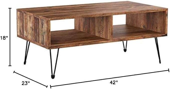 Belmont Home 42 inch Reclaimed Wood Coffee Table - Image 6