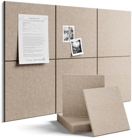 Fluxynara Felt Bulletin Board & Cork Board Alternative 48'' x 36'' - 12 Pack by FLUXYNARA