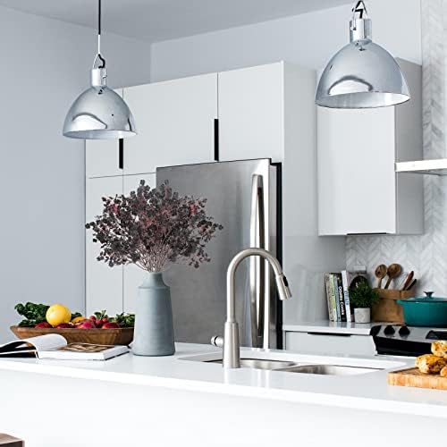 Uieke 15 Bundles Babys Breath Fabric Cloth Artificial Flowers European Fake Silk Flowers Real Touch Faux Artificial Gypsophila Bouquet for Home DIY Wedding Party Halloween Xmas Décor (Black) - Image 5