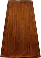 BOWERY HILL Recliner Wedge End Table in Rustic Oak - Image 2