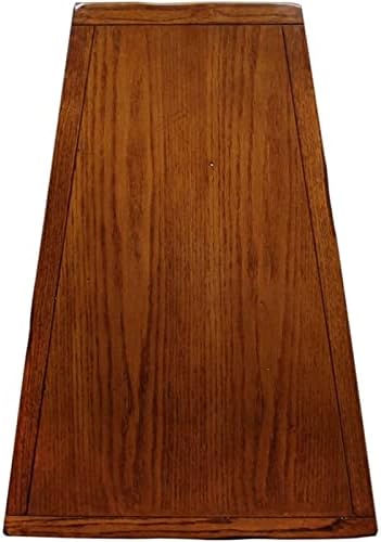 BOWERY HILL Recliner Wedge End Table in Rustic Oak - Image 2